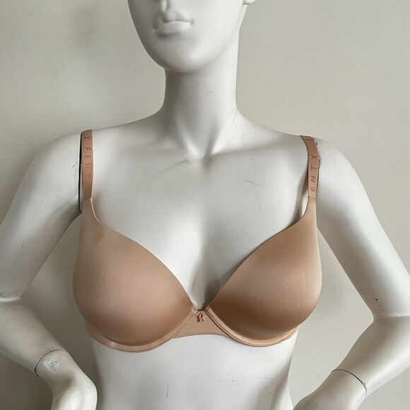 Savage X Fenty Bra 38D Nude Microfiber Push-up Cage Back Contemporary - Picture 9 of 10